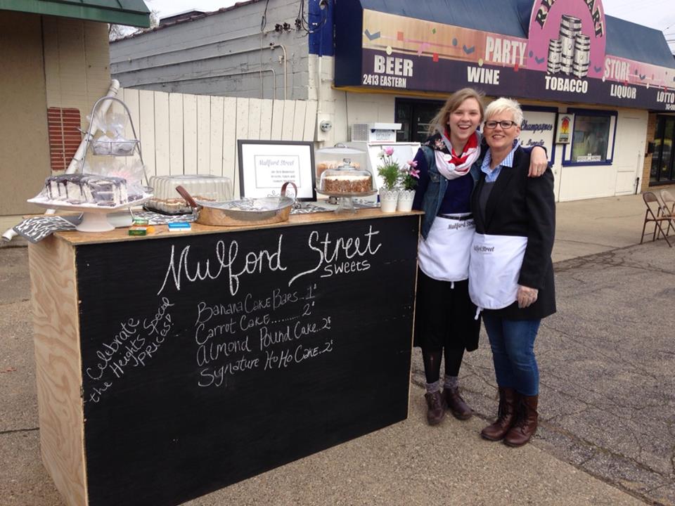 Mulford Street Sweets sampling at Celebrate the Heights